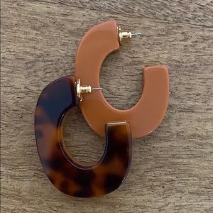 Kate Spade Urban Jungle Resin Hoops